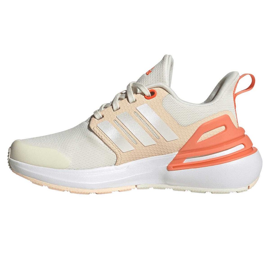 Kids adidas Training | Adidas Rapidasport Bounce Kids Casual Shoes White/Peach