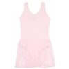 Kids Flo Dance Activewear | Flo Dance Girls Sparkle Skirted Leotard Pink