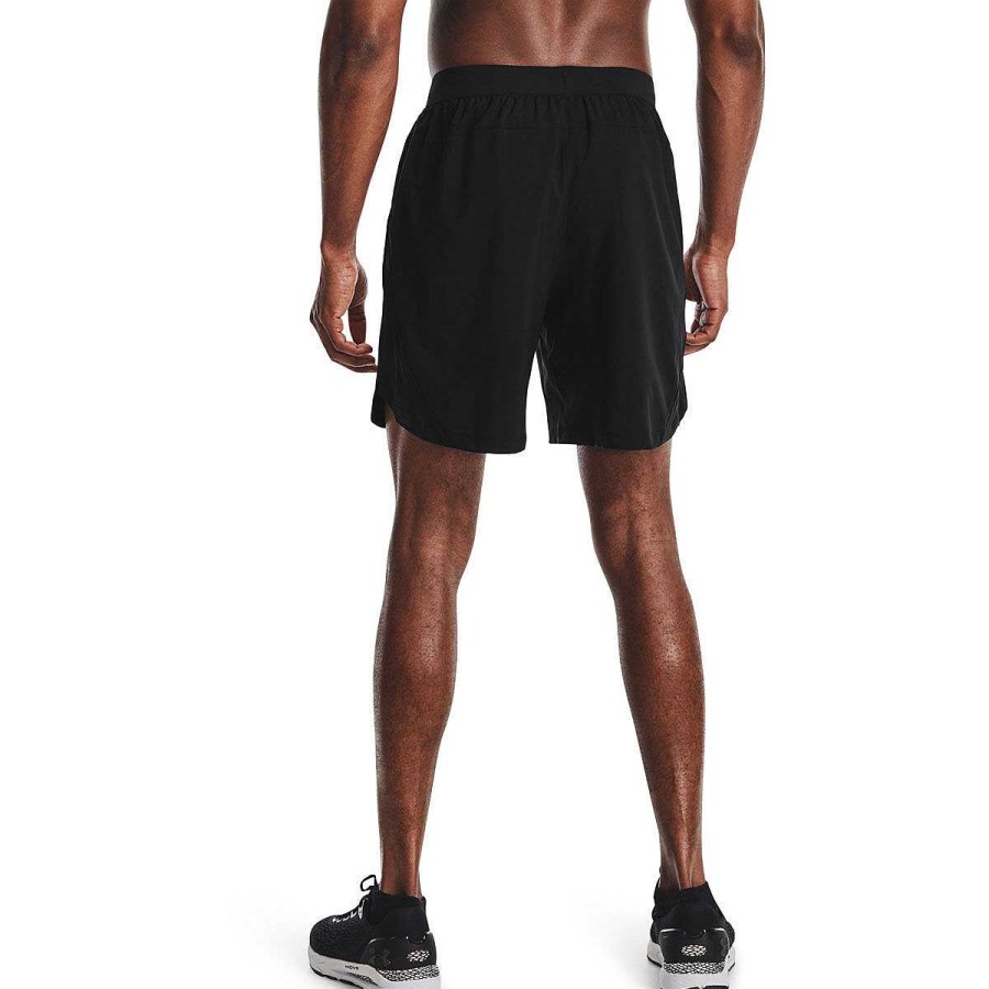 Men Under Armour Shorts | Under Armour Mens Ua Launch 7-Inch Running Shorts Black/Reflective