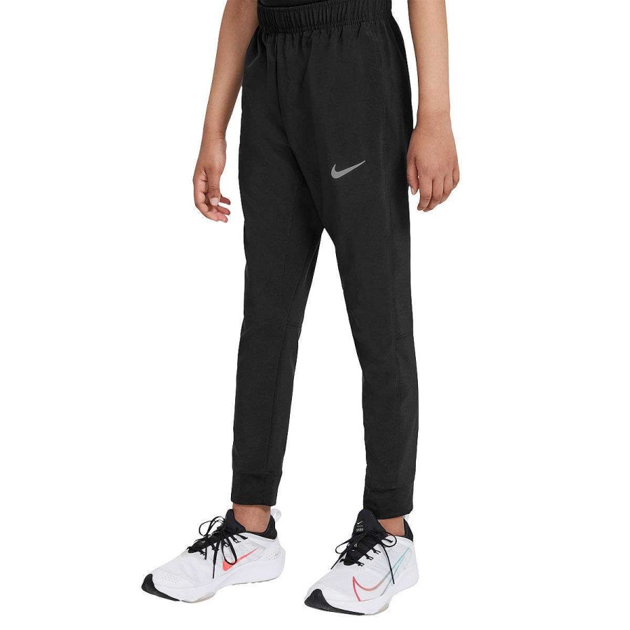 Kids Nike Track Pants | Nike Dri-Fit Boys Woven Training Pants Black/White