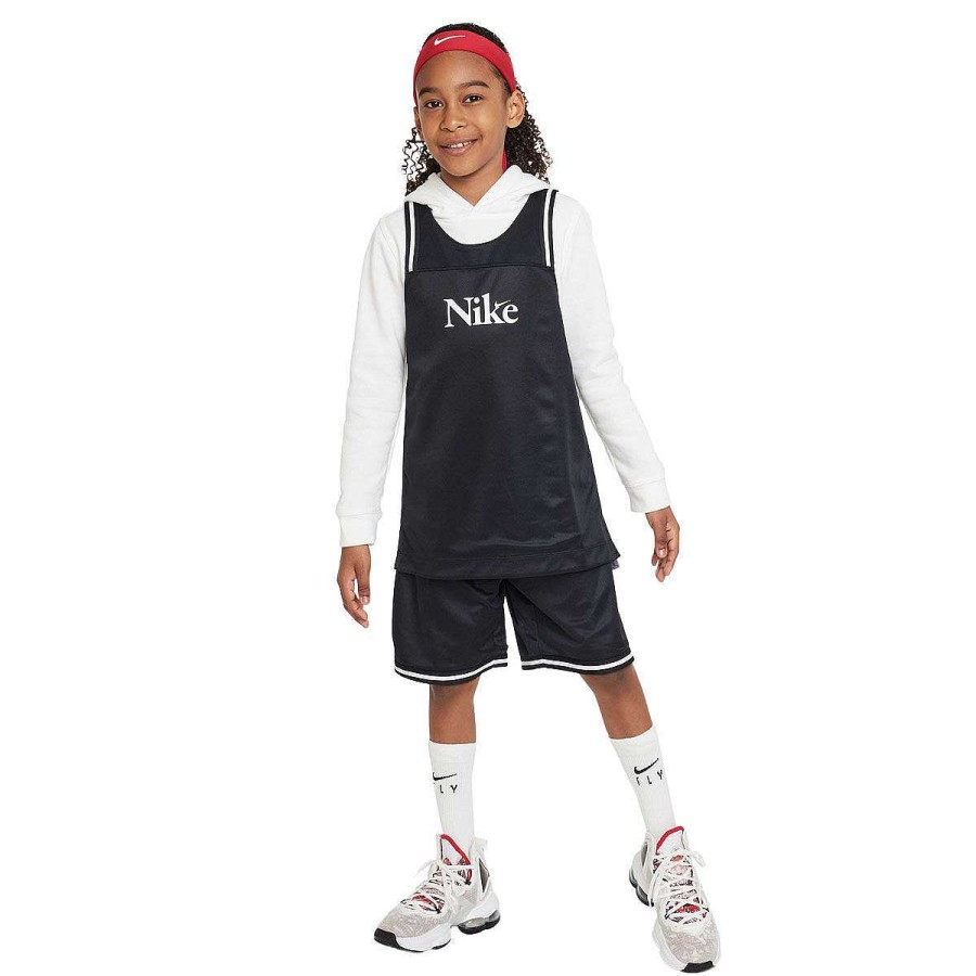 Kids Nike Activewear | Nike Kids Culture Of Basketball Reversible Basketball Shorts Black/Grey