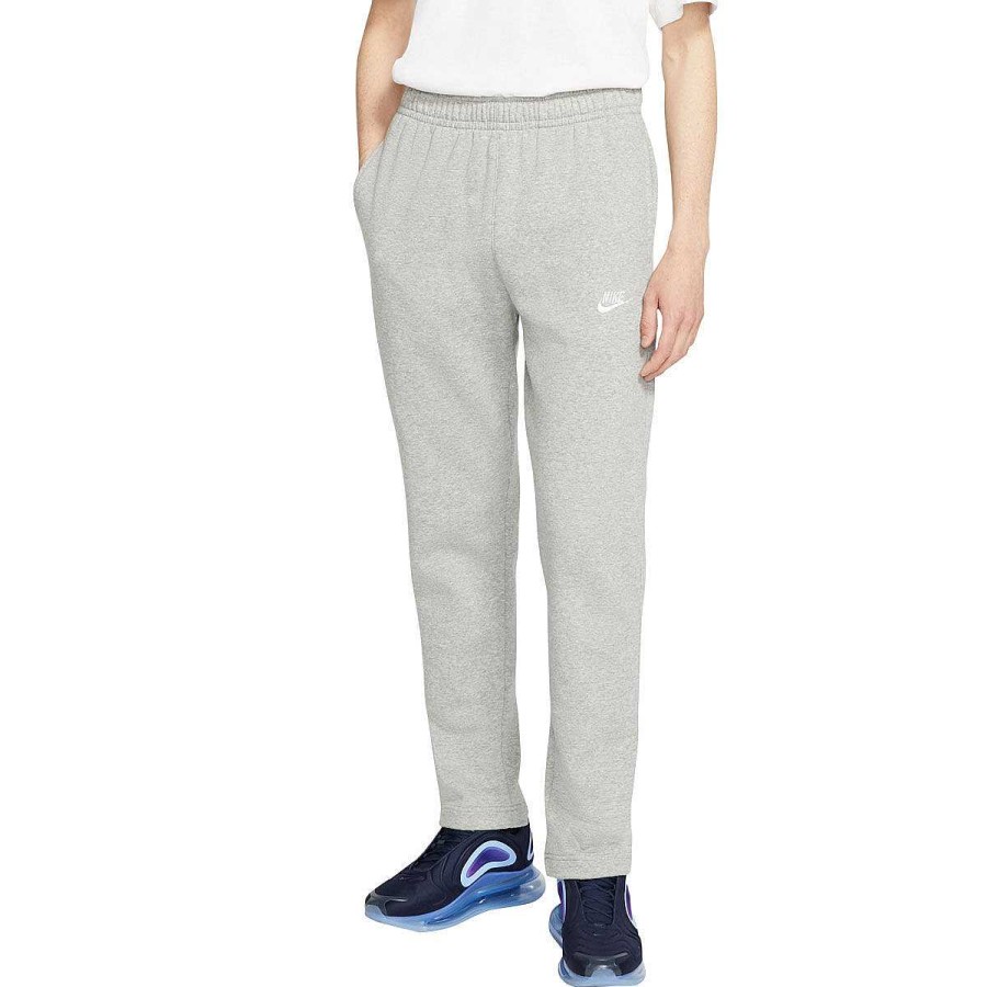 Men Nike Track Pants | Nike Mens Sportswear Club Fleece Track Pants Darkgrey