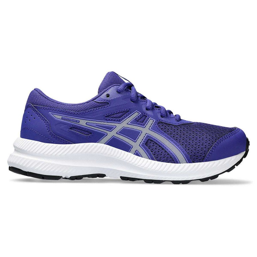 Kids Asics Running | Asics Contend 8 Gs Kids Running Shoes Purple/Aqua