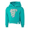 Kids Nike Hoodies & Sweatshirts | Nike Junior Girls Notebook Hoodie Jade