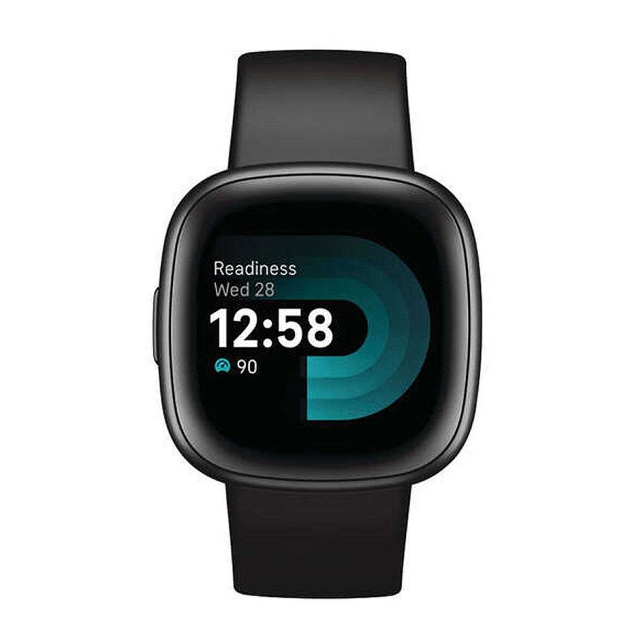 Men Fitbit Watches And Trackers | Fitbit Versa 4 Elevated Fitness Watch - Graphite