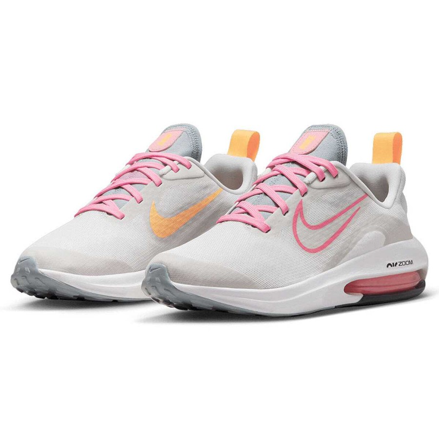 Kids Nike Training | Nike Air Zoom Arcadia 2 Gs Kids Running Shoes Grey/Pink