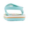 Kids ROXY Slides And Thongs | Roxy Finn Toddlers Sandals White/Turquoise