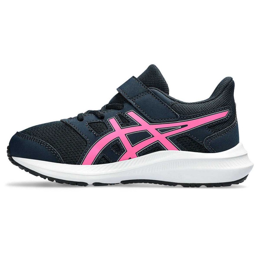 Kids Asics Running | Asics Jolt 4 Ps Kids Running Shoes Navy/Pink