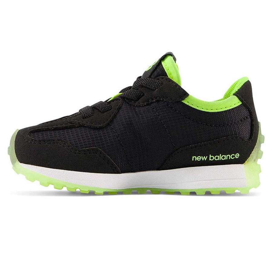 Kids New Balance Casual | New Balance 327 Infants Shoes Black/White