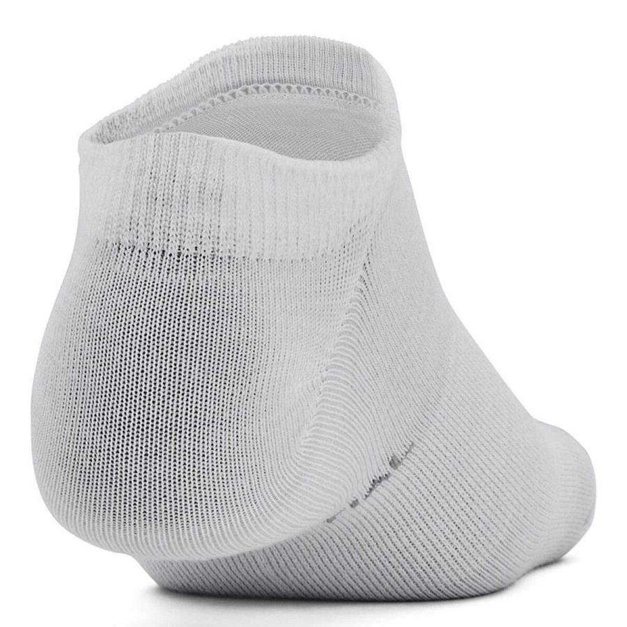 Men Under Armour Socks | Under Armour Essential No Show Socks 6-Pack Grey