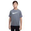 Kids Nike Activewear | Nike Boys Dri-Fit Multi Training Tee Grey