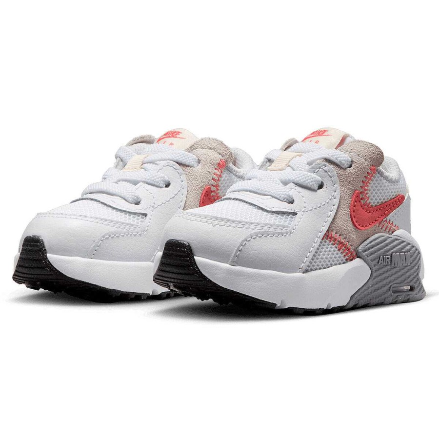 Kids Nike Toddlers Shoes | Nike Air Max Excee Toddlers Shoes White/Pink