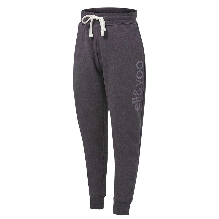 Kids ELL&VOO Track Pants | Ell & Voo Junior Girls Gym Class Track Pants Black