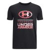 Kids Under Armour Activewear | Under Armour Boys Videogame Branded Tee Black