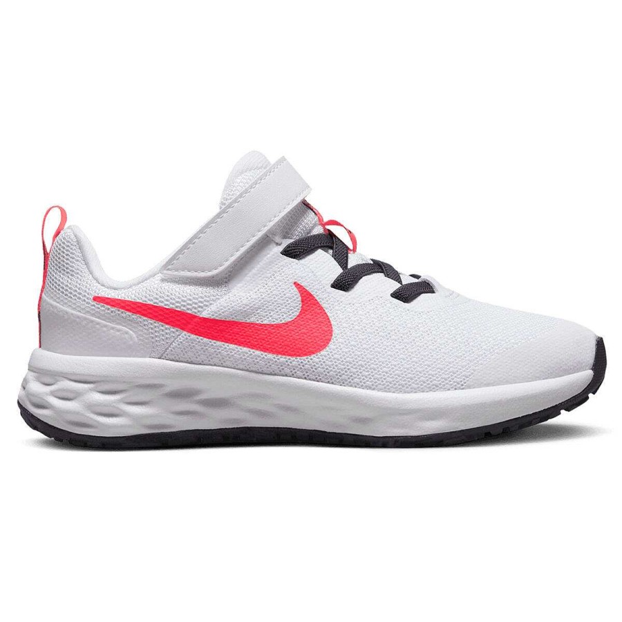 Kids Nike Training | Nike Revolution 6 Ps Kids Running Shoes White/Pink