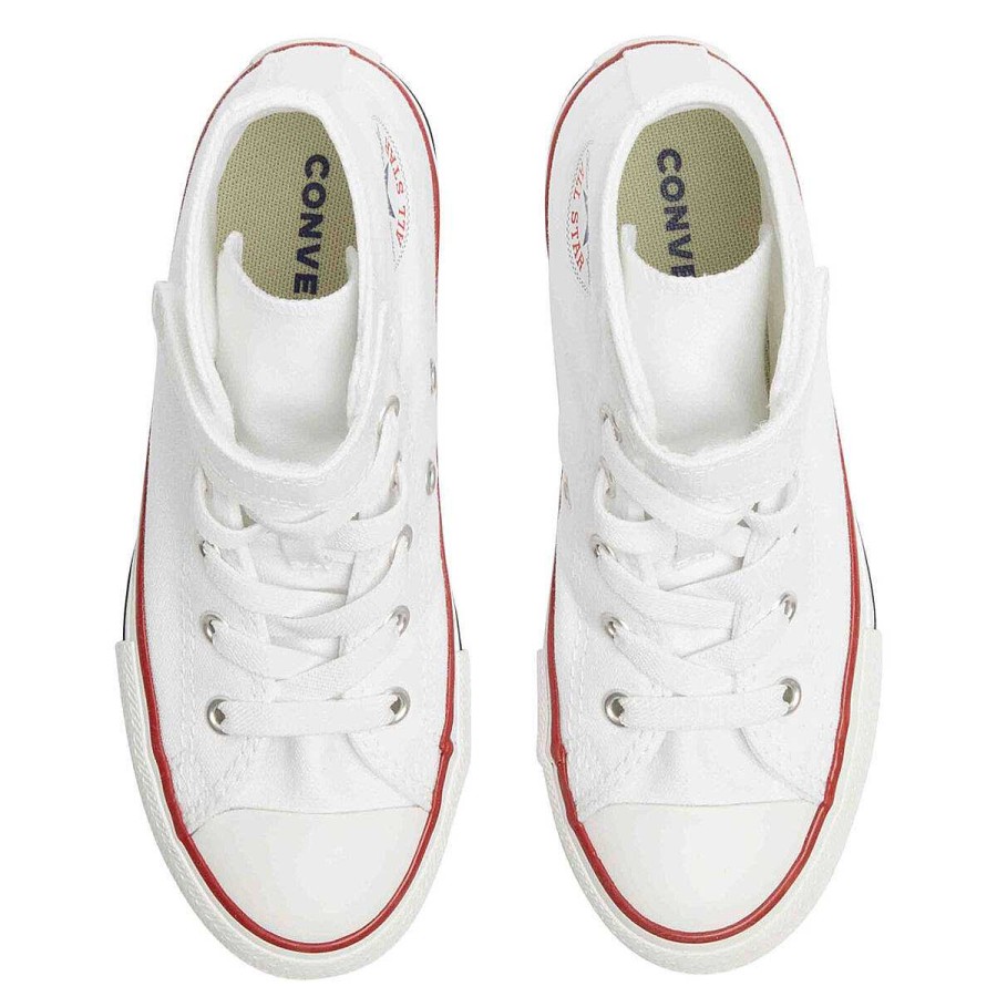 Kids Converse Casual | Converse Chuck Taylor All Star Easy On 1V Ps Kids Casual Shoes White