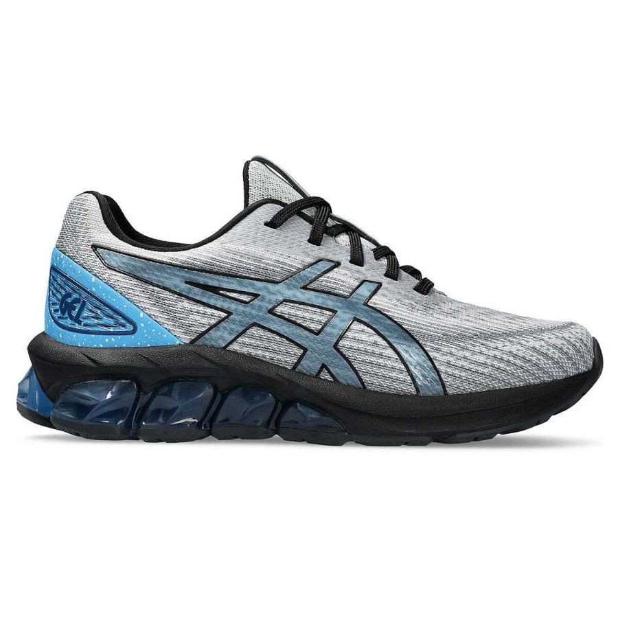 Kids Asics Sneakers | Asics Gel Quantum 180 7 Gs Kids Casual Shoes Grey/Blue