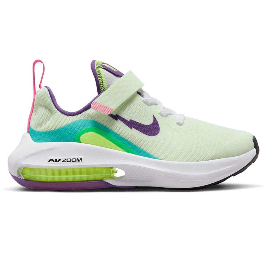 Kids Nike Girls Shoes | Nike Air Zoom Arcadia 2 Ps Kids Running Shoes White/Multi