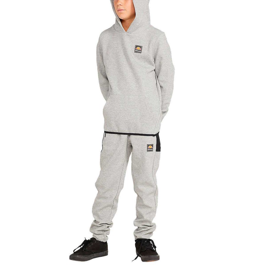 Kids Ellesse Track Pants | Ellesse Boys Vaggio Jog Pants Grey