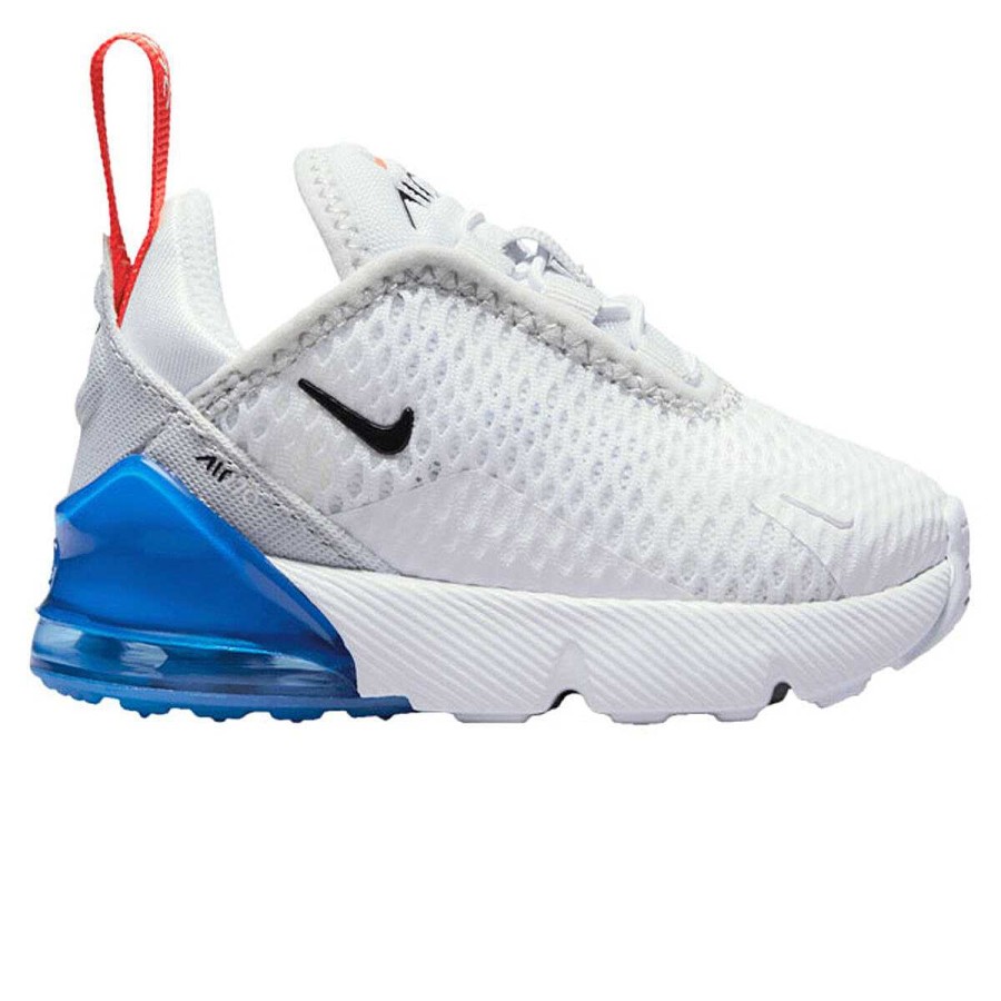 Kids Nike Toddlers Shoes | Nike Air Max 270 Toddlers Shoes White/Blue