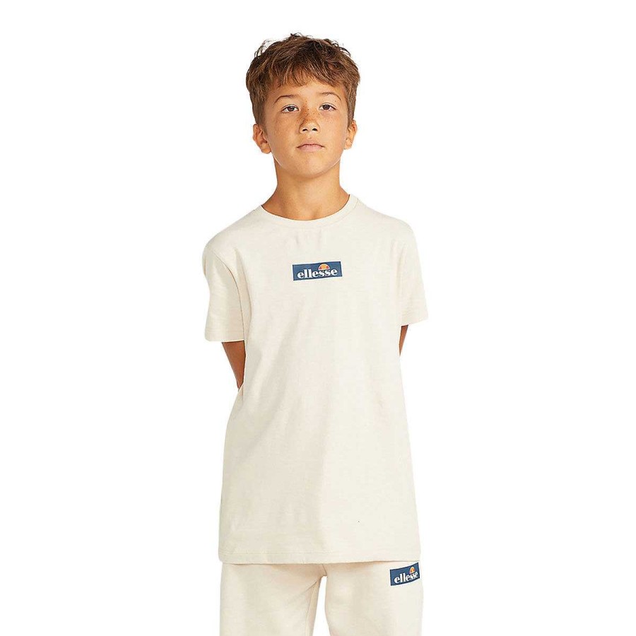 Kids Ellesse Tees & Tops | Ellesse Boys Tenio Tee Beige