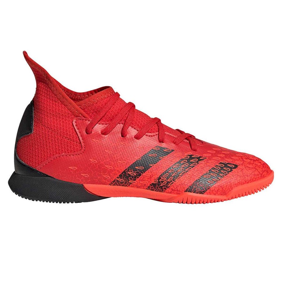 Kids adidas Football Boots | Adidas P Ator Freak .3 Kids Indoor Soccer Shoes Red