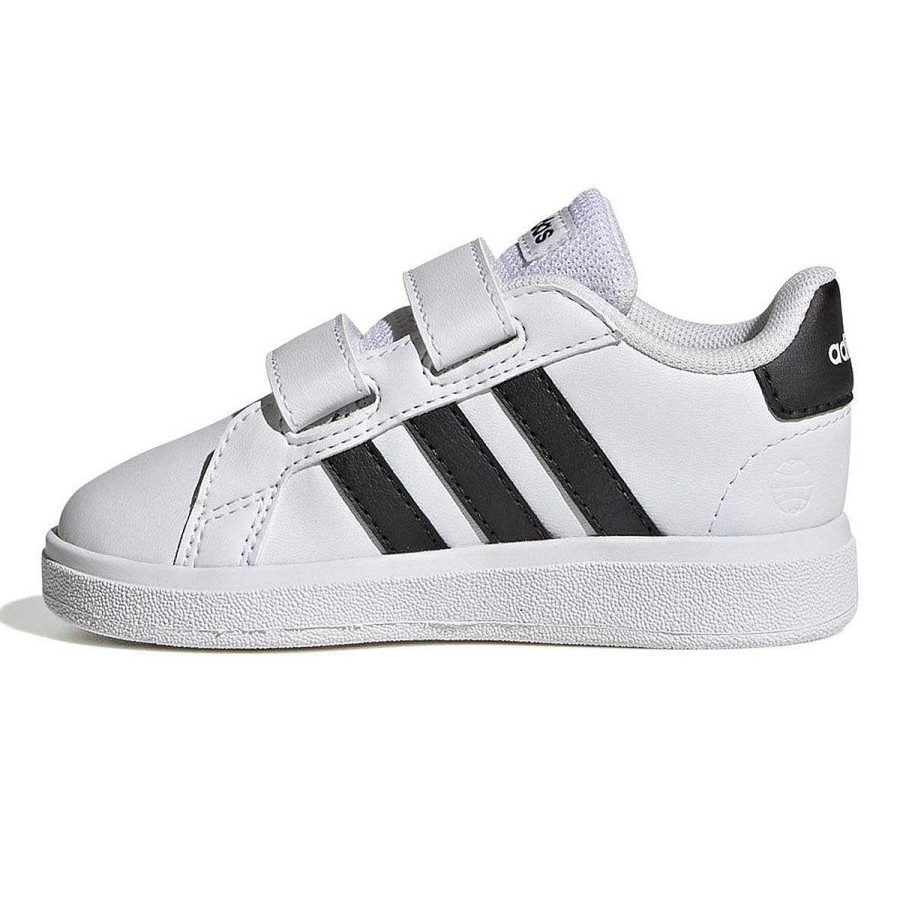 Kids adidas Sneakers | Adidas Grand Court 2.0 Toddlers Shoes White/Black