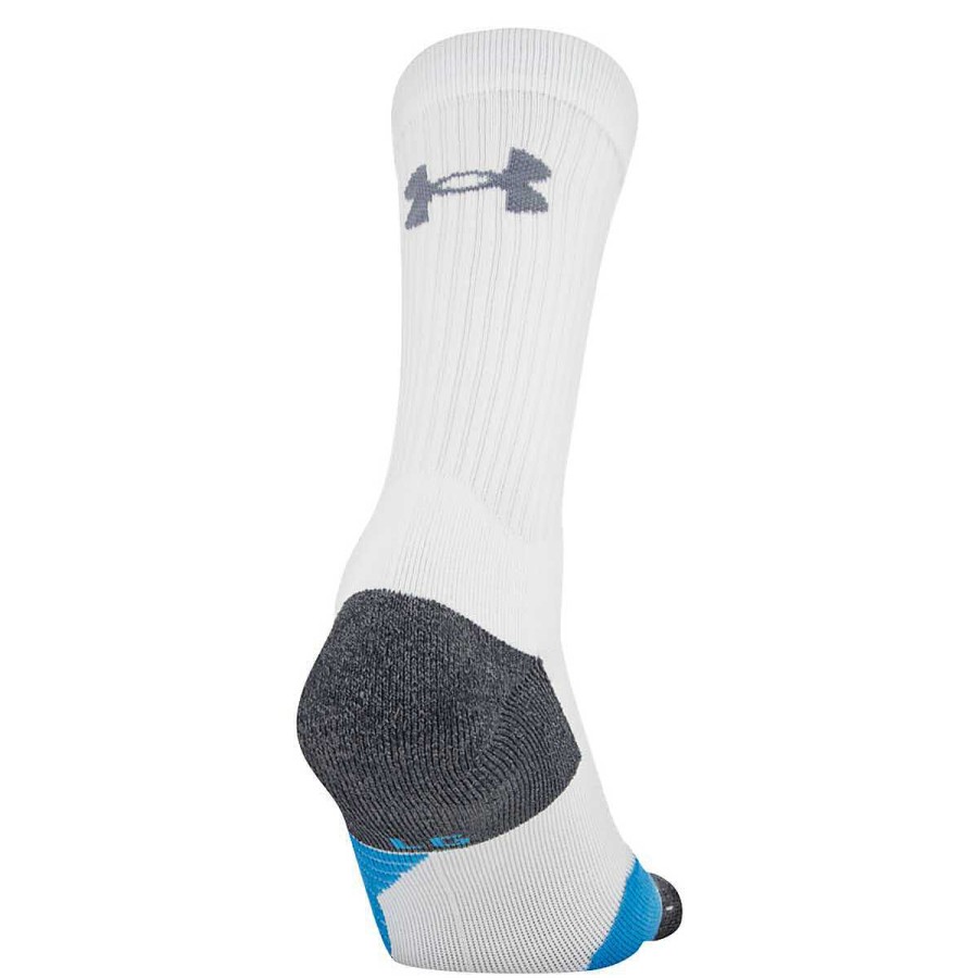 Men Under Armour Socks | Under Armour Armourgrip Crew Socks M Black/White