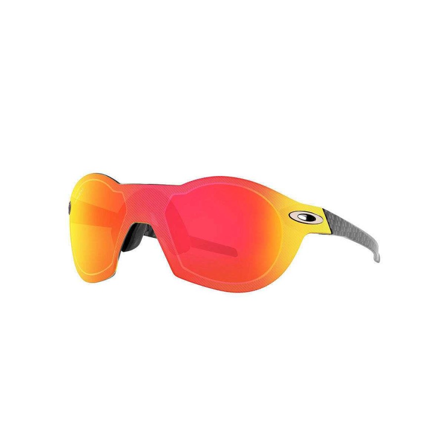 Men Oakley Sunglasses | Oakley Re:Subzero Sunglasses - Carbon Fiber With Prizm Ruby