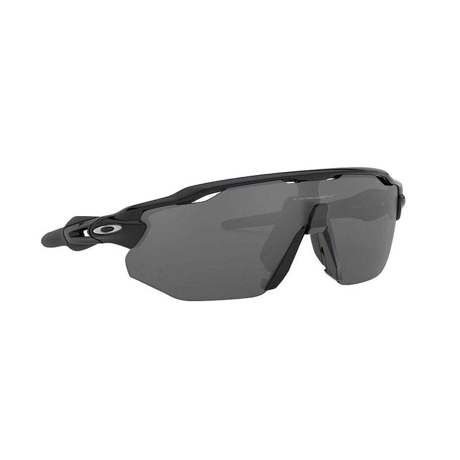 Men Oakley Sunglasses | Oakley Radar Ev Advancer Sunglasses - Polished Black With Prizm Black Polarized