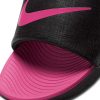 Kids Nike Slides And Thongs | Nike Kawa Kids Slides Black/Pink