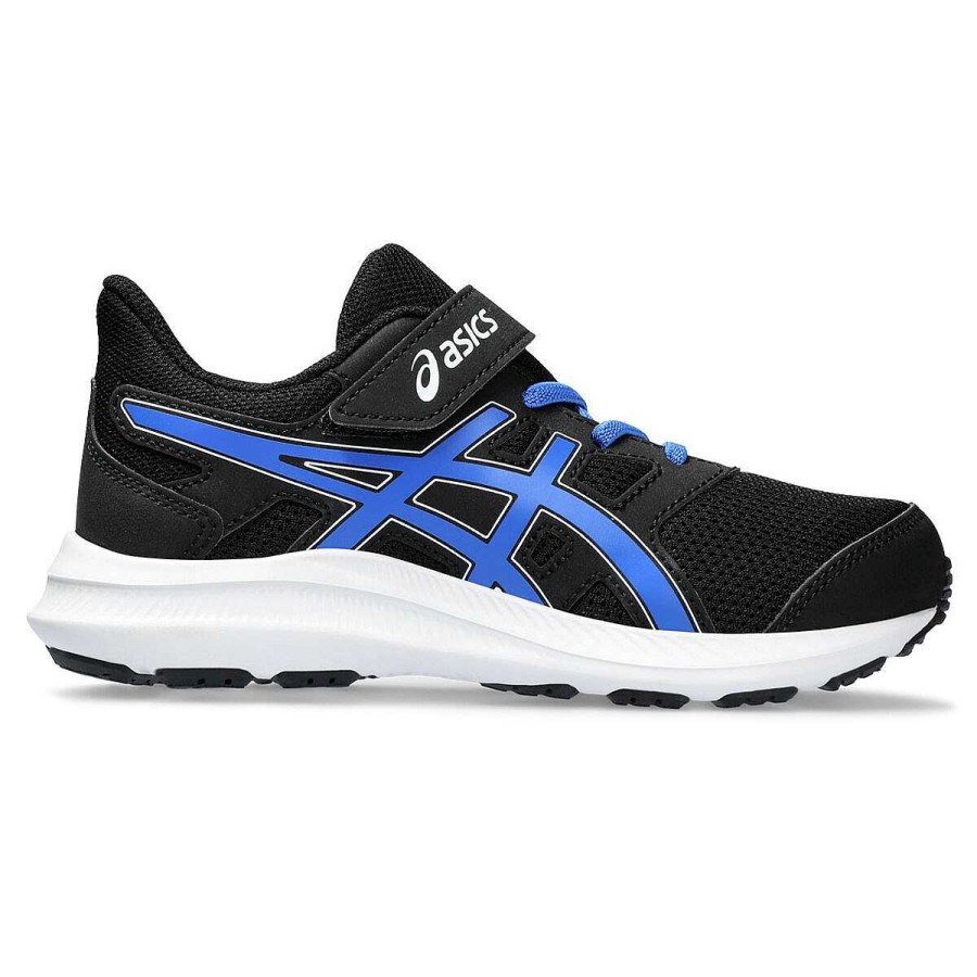 Kids Asics Sneakers | Asics Jolt 4 Ps Kids Running Shoes Black/Blue