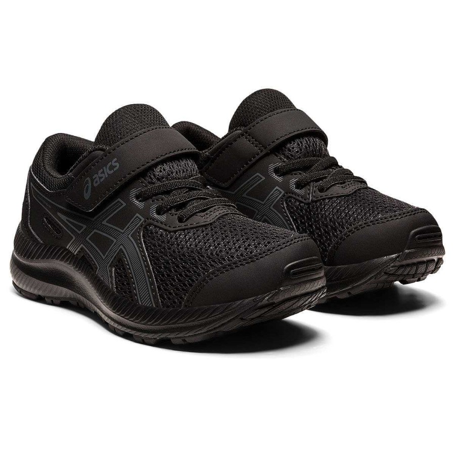 Kids Asics Running | Asics Contend 8 Ps Kids Running Shoes Black