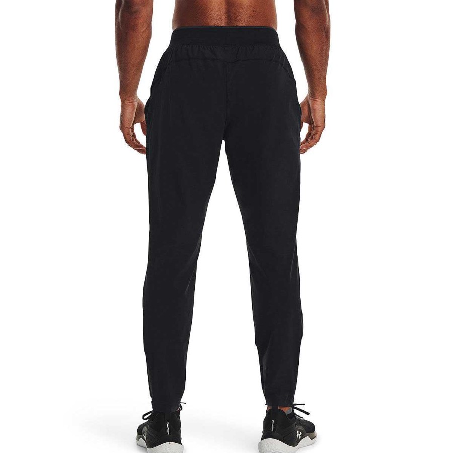 Men Under Armour Track Pants | Under Armour Mens Ua Storm Run Pants Black