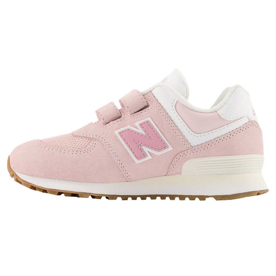 Kids New Balance Casual | New Balance 574 Ps Kids Casual Shoes Pink