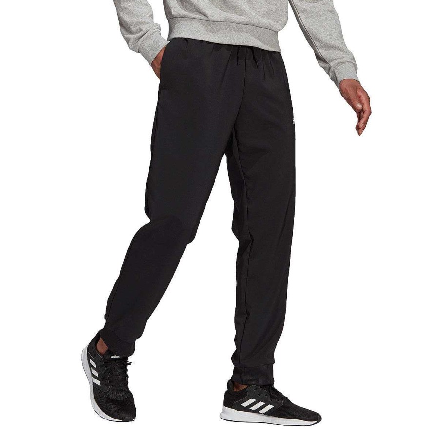 Men adidas Track Pants | Adidas Mens Aeroready Tapered Stanford Pants Black