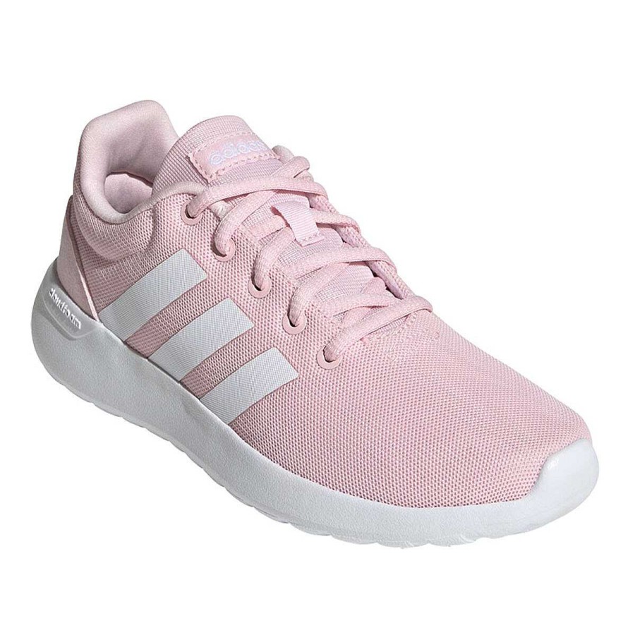 Kids adidas Casual | Adidas Lite Racer Cln 2.0 Gs Kids Casual Shoes Us 7 Pink/White