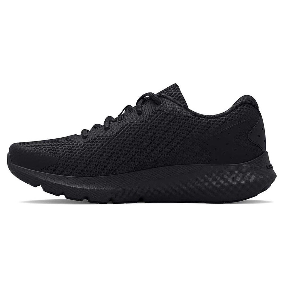 Kids Under Armour School Shoes | Under Armour Charged Rogue 3 Gs Kids Running Shoes Black