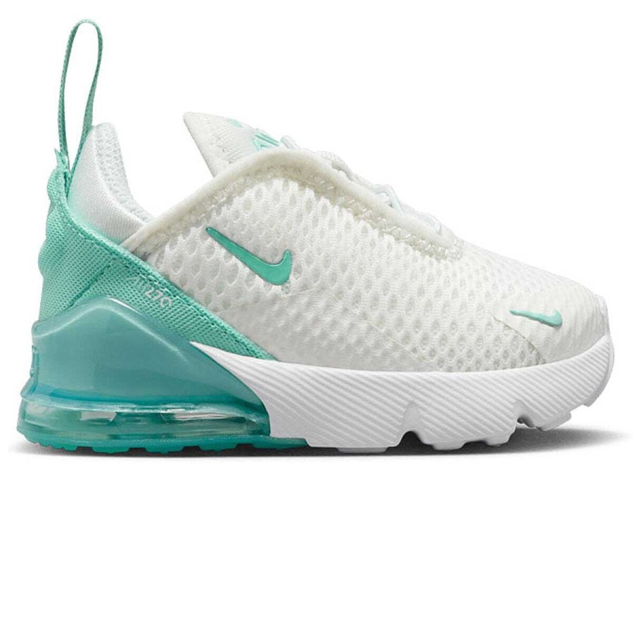 Kids Nike Toddlers Shoes | Nike Air Max 270 Toddlers Shoes White/Green