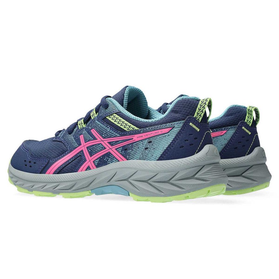 Kids Asics Trail | Asics Gel Venture 9 Gs Kids Trail Running Shoes Navy/Yellow