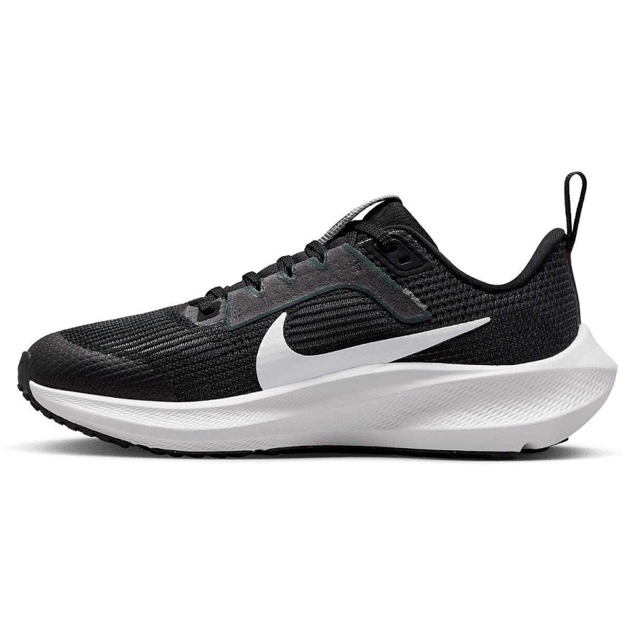 Kids Nike Running | Nike Air Zoom Pegasus 40 Kids Running Shoes Black/White