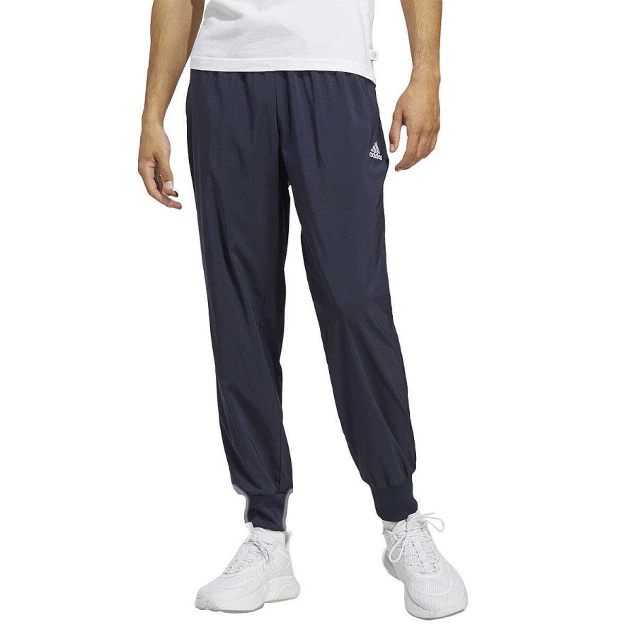 Men adidas Track Pants | Adidas Mens Tapered Stanford Pants Navy