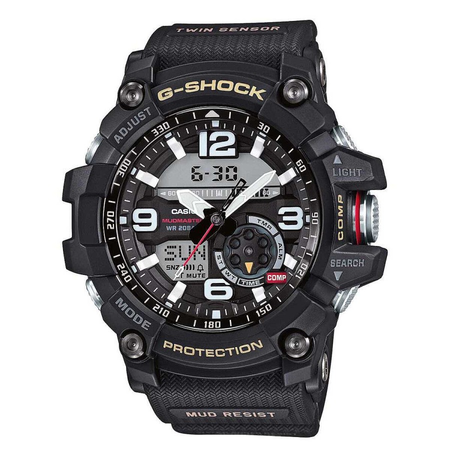 Men Casio Watches And Trackers | Casio G Shock Gg 1000 1A Mudmaster Watch