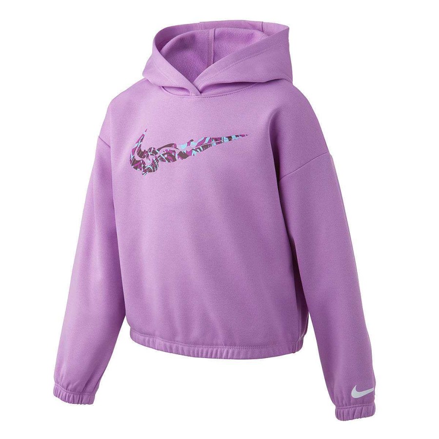 Kids Nike Hoodies & Sweatshirts | Nike Girls Sport Essentials Pullover Hoodie Pink