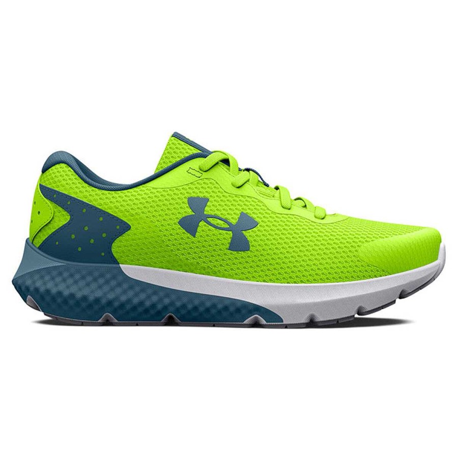 Kids Under Armour Training | Under Armour Rogue 3 Ps Kids Running Shoes Green/Blue