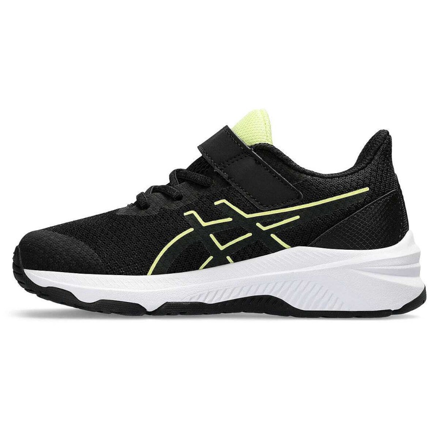 Kids Asics Training | Asics Gt 1000 12 Ps Kids Running Shoes Black/Green