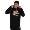 Men Ellesse Jackets | Ellesse Mens Dahryl Pullover Hoodie Black