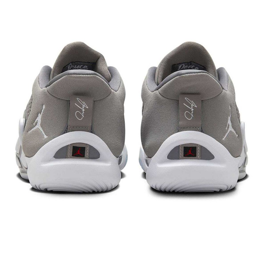 Kids Jordan Girls Shoes | Jordan Tatum 1 Cool Grey Gs Kids Basketball Shoes Grey/White