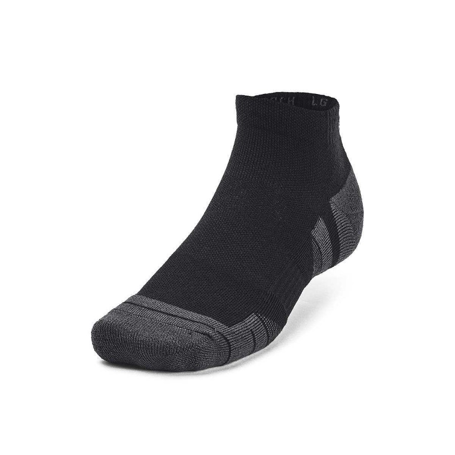 Men Under Armour Socks | Under Armour Performance Tech Low Socks 3-Pack Black