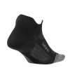 Men Feetures Socks | Feetures Elite Ultra Light No Show Tab Socks Black